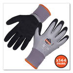 Load image into Gallery viewer, Proflex 7501-case Coated Waterproof Winter Gloves, Gray, Large, 144 Pairs/carton, Ships In 1-3 Business Days