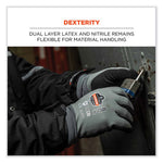 Load image into Gallery viewer, Proflex 7501-case Coated Waterproof Winter Gloves, Gray, X-large, 144 Pairs/carton, Ships In 1-3 Business Days