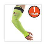 Load image into Gallery viewer, Proflex 7941-pr Cr Protective Arm Sleeve, 22", Lime, Pair, Ships In 1-3 Business Days