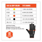 Load image into Gallery viewer, Proflex 7001 Nitrile-coated Gloves, Black, Medium, Pair, Ships In 1-3 Business Days