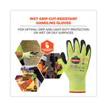 Load image into Gallery viewer, Proflex 7021 Hi-vis Nitrile-coated Cr Gloves, Lime, Large, Pair, Ships In 1-3 Business Days