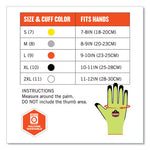 Load image into Gallery viewer, Proflex 7022 Ansi A2 Coated Cr Gloves Dsx, Lime, 2x-large, Pair, Ships In 1-3 Business Days