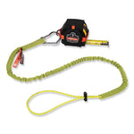 Load image into Gallery viewer, Squids 3100 Lanyard W/aluminum Carabiner + Cinch-loop, 10 Lb Max Work Capacity, 42" To 54", Lime, Ships In 1-3 Business Days