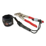 Load image into Gallery viewer, Squids 3116 Pull-on Wrist Lanyard With Buckle, 3 Lb Max Working Capacity, 7.5" Long, Black, Ships In 1-3 Business Days