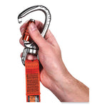 Load image into Gallery viewer, Squids 3149 Tool Lanyard With Xl + Swivel Carabiners, 80 Lb Max Work Capacity, 76", Orange/black, Ships In 1-3 Business Days