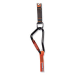 Load image into Gallery viewer, Squids 3149 Tool Lanyard With Xl + Swivel Carabiners, 80 Lb Max Work Capacity, 76", Orange/black, Ships In 1-3 Business Days