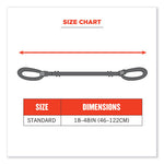 Load image into Gallery viewer, Squids 3150 Elastic Lanyard With Buckle, 2 Lb Max Working Capacity, 18" To 48" Long, Lime, Ships In 1-3 Business Days