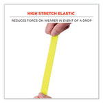 Load image into Gallery viewer, Squids 3155 Elastic Lanyard With Clamp, 2 Lb Max Working Capacity, 18" To 48" Long, Lime, Ships In 1-3 Business Days