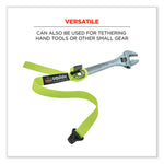 Load image into Gallery viewer, Squids 3155 Elastic Lanyard With Clamp, 2 Lb Max Working Capacity, 18" To 48" Long, Lime, Ships In 1-3 Business Days