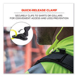 Load image into Gallery viewer, Squids 3158 Coiled Lanyard With Clamp, 2 Lb Max Working Capacity, 12" To 48" Long, Lime, Ships In 1-3 Business Days