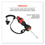 Load image into Gallery viewer, Squids 3158 Coiled Lanyard With Clamp, 2 Lb Max Working Capacity, 12" To 48" Long, Lime, Ships In 1-3 Business Days