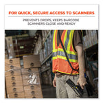 Load image into Gallery viewer, Squids 3134 Barcode Scanner Lanyard Sling, 28" To 66" Long, Black, Ships In 1-3 Business Days