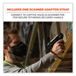 Load image into Gallery viewer, Squids 3135 Barcode Scanner Belt With Hook + Adaptor Strap, Small: 29" To 53" Long, Black, Ships In 1-3 Business Days