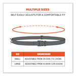 Load image into Gallery viewer, Squids 3135 Barcode Scanner Belt With Hook + Adaptor Strap, Large: 48" To 80" Long, Black, Ships In 1-3 Business Days