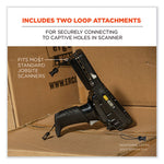 Load image into Gallery viewer, Squids 3137 Padded Barcode Scanner Lanyard Sling, 49" To 60" Long, Black, Ships In 1-3 Business Days