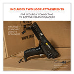 Load image into Gallery viewer, Squids 3138 Padded Barcode Scanner Lanyard Harness, 33" Arm Straps,18.5" Lanyard,black/orange/gray,ships In 1-3 Business Days