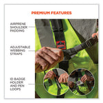 Load image into Gallery viewer, Squids 3138 Padded Barcode Scanner Lanyard Harness, 33" Arm Straps,18.5" Lanyard,black/orange/gray,ships In 1-3 Business Days