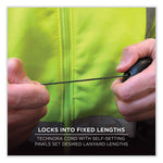 Load image into Gallery viewer, Squids 3000 Retractable Tool Lanyard With Carabiner Anchor, 1 Lb Working Capacity, 48", Black, Ships In 1-3 Business Days