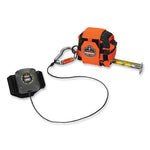 Load image into Gallery viewer, Squids 3002 Retractable Lanyard W/carabiner+belt-loop Anchor, 2 Lb Max Work Cap, 6" To 48", Gray, Ships In 1-3 Business Days