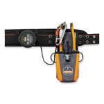 Load image into Gallery viewer, Squids 3010 Retractable Lanyard W/locking Carabiner+belt Clip, 5 Lb Max Work Capacity, 48", Black, Ships In 1-3 Business Days