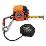 Load image into Gallery viewer, Squids 3010 Retractable Lanyard W/locking Carabiner+belt Clip, 5 Lb Max Work Capacity, 48", Black, Ships In 1-3 Business Days