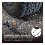 Load image into Gallery viewer, Squids 3011 Retractable Lanyard W/tool+swivel Anchor Carabiners, 8 Lb Max Work Cap, 48", Black, Ships In 1-3 Business Days