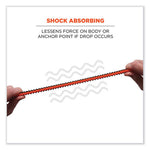 Load image into Gallery viewer, Squids 3101f(x) Tool Lanyard W/stainless-steel Carabiner + Loop, 15 Lb Max Work Cap, 38" To 48", Ships In 1-3 Business Days