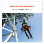 Load image into Gallery viewer, Squids 3101f(x) Tool Lanyard W/stainless-steel Carabiner + Loop, 15 Lb Max Work Cap, 38" To 48", Ships In 1-3 Business Days