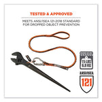 Load image into Gallery viewer, Squids 3101f(x) Tool Lanyard W/stainless-steel Carabiner + Loop, 15 Lb Max Work Cap, 38" To 48", Ships In 1-3 Business Days