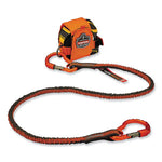 Load image into Gallery viewer, Squids 3110f(x) Tool Lanyard W/aluminum Carabiners, 10lb Max Work Capacity, 38" To 48",orange/gray,ships In 1-3 Business Days