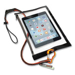 Load image into Gallery viewer, Squids 3102f(x) Tool Lanyard W/aluminum Carabiner+cinch-loop, 5 Lb Max Work Cap, 38" To 48", Or/gy,ships In 1-3 Business Days