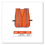Load image into Gallery viewer, Glowear 8020hl Non-certified Standard Vest, Polyester, One Size Fits Most, Orange, Ships In 1-3 Business Days