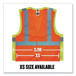 Load image into Gallery viewer, Glowear 8205hl Class 2 Super Economy Mesh Vest, Polyester, Orange, X-small, Ships In 1-3 Business Days