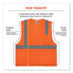 Load image into Gallery viewer, Glowear 8210hl Class 2 Economy Mesh Hook And Loop Vest, Polyester, 2x-large/3x-large, Orange, Ships In 1-3 Business Days