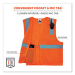 Load image into Gallery viewer, Glowear 8210hl Class 2 Economy Mesh Hook And Loop Vest, Polyester, 2x-large/3x-large, Orange, Ships In 1-3 Business Days