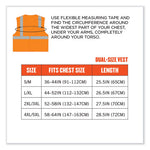 Load image into Gallery viewer, Glowear 8210hl Class 2 Economy Mesh Hook And Loop Vest, Polyester, 2x-large/3x-large, Orange, Ships In 1-3 Business Days
