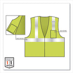 Load image into Gallery viewer, Glowear 8210z Class 2 Economy Mesh Vest, Polyester, Lime, Small/medium, Ships In 1-3 Business Days
