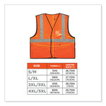 Load image into Gallery viewer, Glowear 8216ba Class 2 Breakaway Mesh Id Holder Vest, Polyester, Small/medium, Orange, Ships In 1-3 Business Days