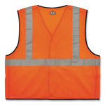 Load image into Gallery viewer, Glowear 8216ba Class 2 Breakaway Mesh Id Holder Vest, Polyester, Large/x-large, Orange, Ships In 1-3 Business Days