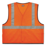Load image into Gallery viewer, Glowear 8216ba Class 2 Breakaway Mesh Id Holder Vest, Polyester, 2x-large/3x-large, Orange, Ships In 1-3 Business Days