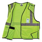 Load image into Gallery viewer, Glowear 8216ba Class 2 Breakaway Mesh Id Holder Vest, Polyester, Large/x-large, Lime, Ships In 1-3 Business Days