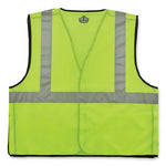Load image into Gallery viewer, Glowear 8216ba Class 2 Breakaway Mesh Id Holder Vest, Polyester, 2x-large/3x-large, Lime, Ships In 1-3 Business Days
