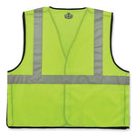 Load image into Gallery viewer, Glowear 8216ba Class 2 Breakaway Mesh Id Holder Vest, Polyester, 4x-large/5x-large, Lime, Ships In 1-3 Business Days