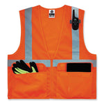 Load image into Gallery viewer, Glowear 8220z Class 2 Standard Mesh Zipper Vest, Polyester, Large/x-large, Orange, Ships In 1-3 Business Days