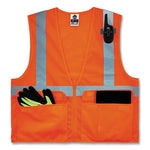 Load image into Gallery viewer, Glowear 8220z Class 2 Standard Mesh Zipper Vest, Polyester, 2x-large/3x-large, Orange, Ships In 1-3 Business Days