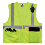 Load image into Gallery viewer, Glowear 8220z Class 2 Standard Mesh Zipper Vest, Polyester, 2x-large/3x-large, Lime, Ships In 1-3 Business Days