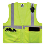 Load image into Gallery viewer, Glowear 8220z Class 2 Standard Mesh Zipper Vest, Polyester, 4x-large/5x-large, Lime, Ships In 1-3 Business Days