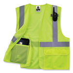 Load image into Gallery viewer, Glowear 8220hl Class 2 Standard Mesh Hook And Loop Vest, Polyester, Large/x-large, Lime, Ships In 1-3 Business Days
