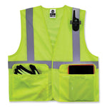 Load image into Gallery viewer, Glowear 8220hl Class 2 Standard Mesh Hook And Loop Vest, Polyester, Large/x-large, Lime, Ships In 1-3 Business Days