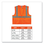 Load image into Gallery viewer, Glowear 8225z Class 2 Standard Solid Vest, Polyester, Orange, Large/-large, Ships In 1-3 Business Days